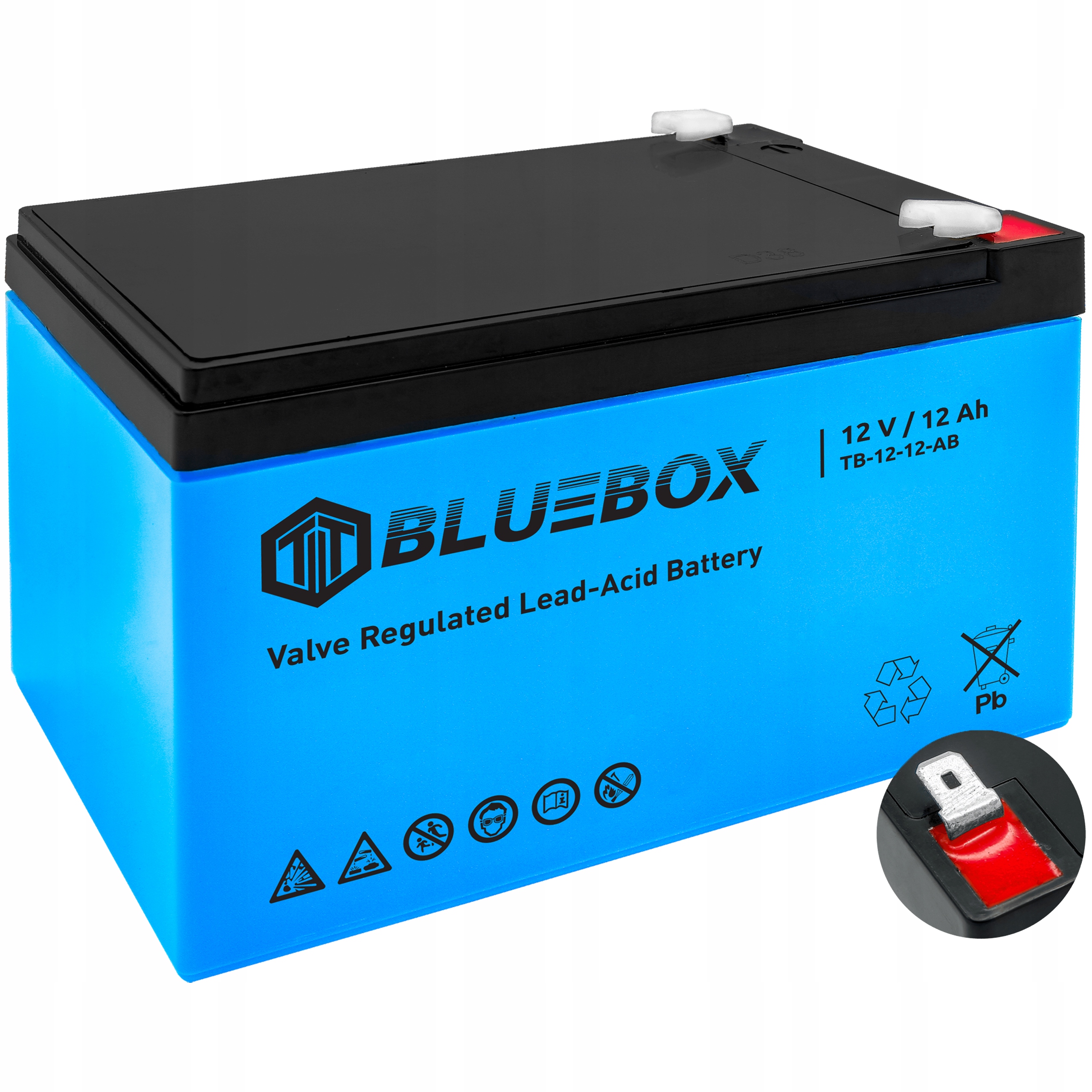 Akumulátor Bluebox 12 V 12 Ah